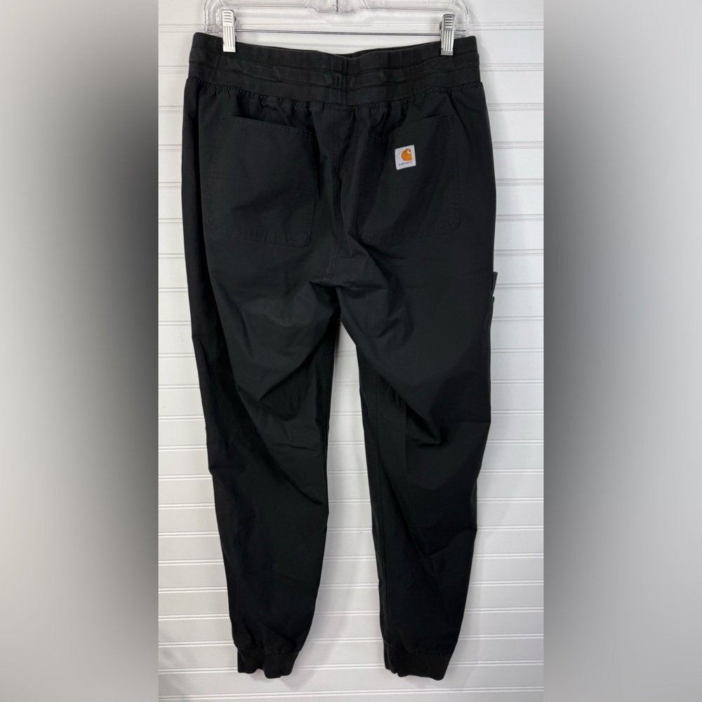 Carhartt Force women’s Black Cargo pocket scrub jogger pants. Size Large. - Picture 4 of 7